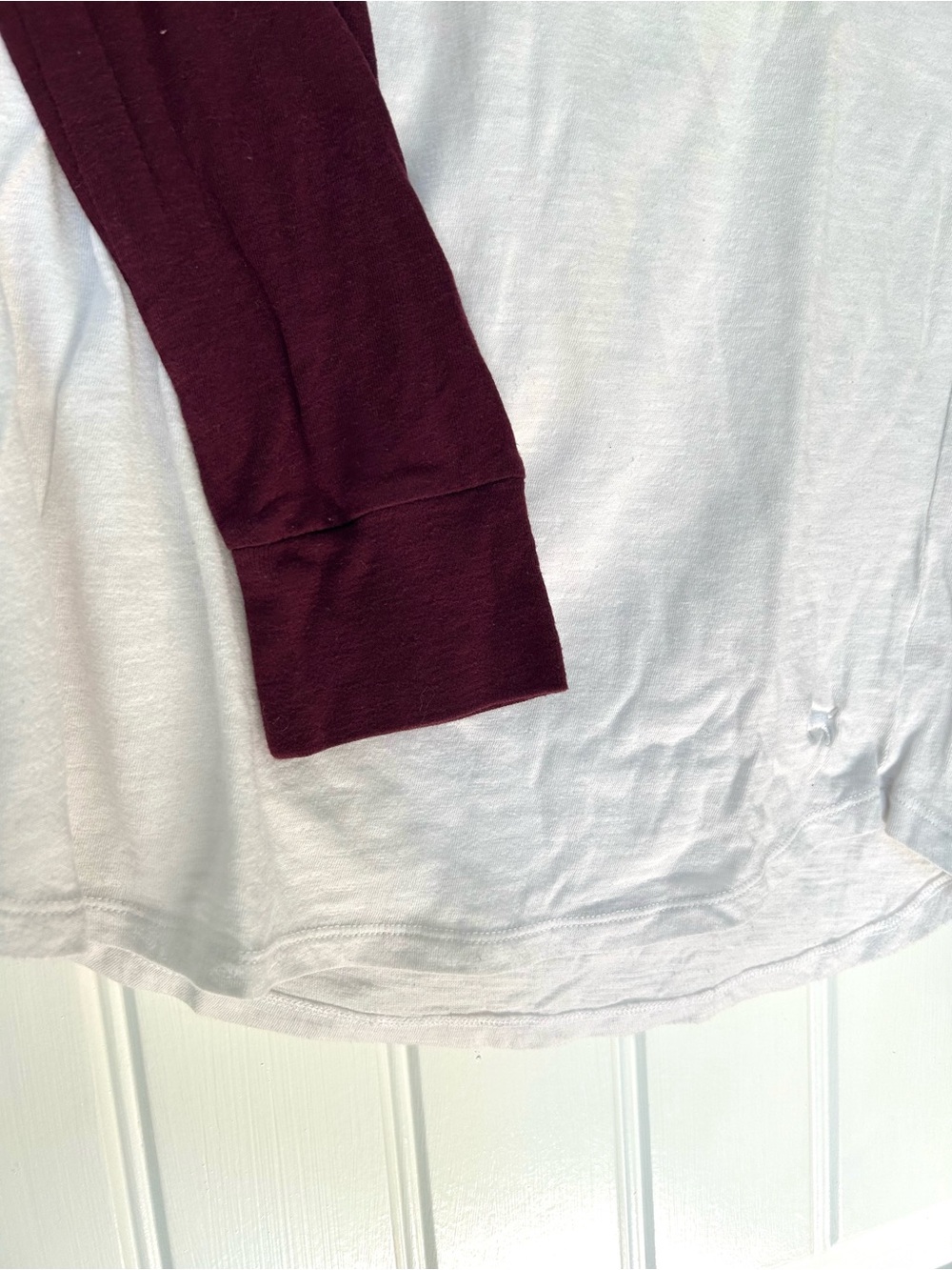 V-neck Raglan Tee - Picture 2 of 4